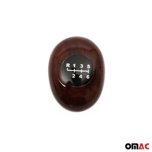 BMW 3 Series E36 Gear Shift Knob - Omac - Bajonet-Platene With Chrome 6 Gang - '90-'99